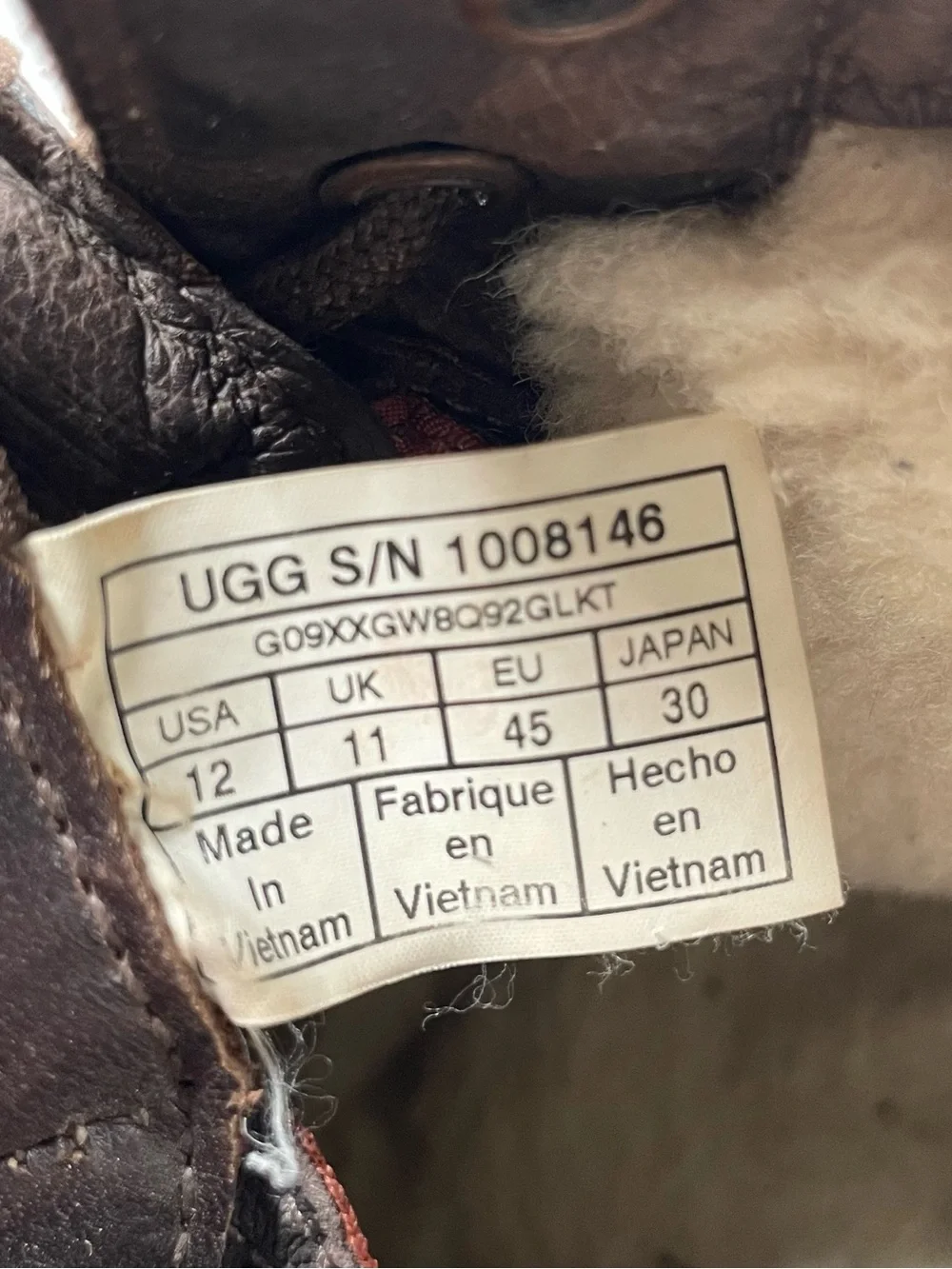 UGG seton tl
